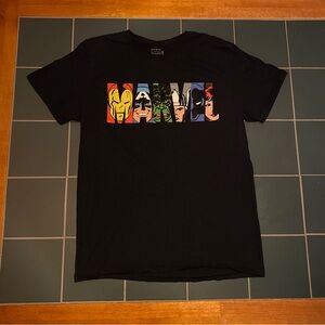 Women’s Black Marvel Tee